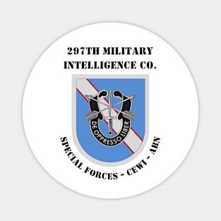 297th Military Intelligence Company - Special Forces Magnet